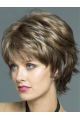 Blonde Wavy Short Capless Synthetic Convenient Women Wigs