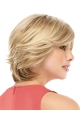 Affordable Blonde Wavy Short Remy Human Hair Women Wigs