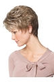 Gentle Blonde Wavy Short Capless Petite Synthetic Women Wigs