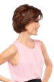 Trendy Auburn Wavy Short Layered Lace Front Synthetic Women Wigs