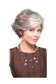 Incredible Wavy Short Capless Synthetic Grey Women Wigs