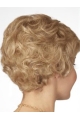 Affordable Blonde Wavy Short Monofilament Classic Synthetic Women Wigs