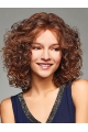 Curly Shoulder length Capless Synthetic Women Wigs