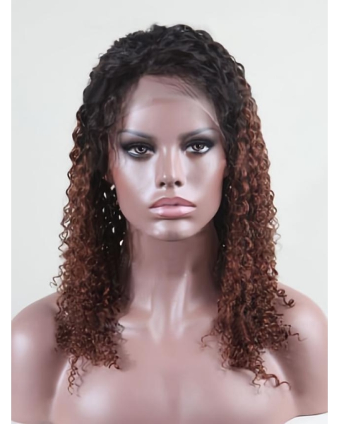 Curly Custom Full Lace Human Hair Wig with Baby Hair