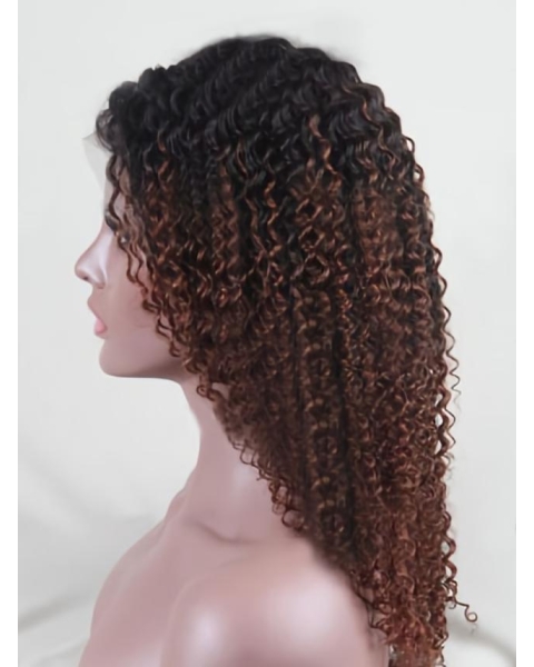 Curly Custom Full Lace Human Hair Wig with Baby Hair