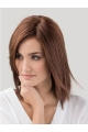 Auburn Straight Shoulder length Without Bangs Monofilament Synthetic  Women Wigs