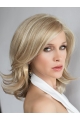 Exquisite Brown Straight Shoulder Length Lace  Synthetic Women Wigs