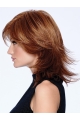 Fashion Shoulder Length Straight Capless Layered Synthetic Women Wigs