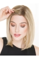 Blonde Straight Shoulder Length Lace Front New Human Hair Women Wigs