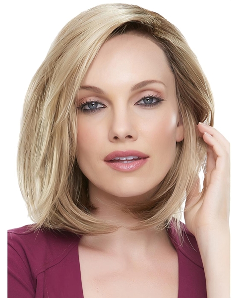 Popular Straight Shoulder Length Without Bangs Lace Front Synthetic Women Bob Wigs