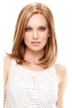 Perfect Blonde Straight Shoulder Length Lace Front Synthetic Women Wigs