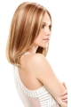 Perfect Blonde Straight Shoulder Length Lace Front Synthetic Women Wigs