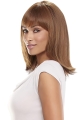 Good Monofilament Straight Shoulder Length Synthetic Women African American Wigs