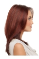 Elegant Medium Straight Lace Front Synthetic Women Wigs