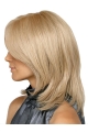 Braw Blonde Straight Shoulder Length Capless Synthetic Women Wigs