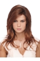 Style Auburn Straight Shoulder Length  Lace Front  Synthetic Women Wigs