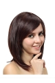 Nice Auburn Straight Shoulder Length Capless Synthetic Women Wigs