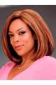 Auburn Straight Lace Front Shoulder Length Synthetic Bobs Wendy Williams Wigs