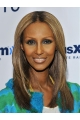 Straight Blonde Full Lace Shoulder Length Without Bangs Iman Wigs