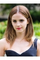 Synthetic Straight Shoulder Length Lace Front Synthetic Emma Watson Wigs