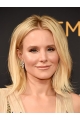 Blonde Synthetic Shoulder Length Straight Capless Women Kristen Bell Wigs