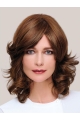 100% Hand-tied 14" Good Brown Classic Human Hair Wigs