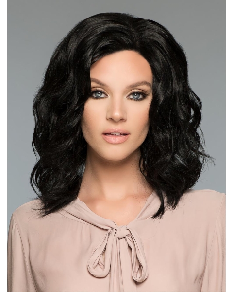 Shoulder Length 100% Hand-Tied Remy Human Hair Human Hair Wigs