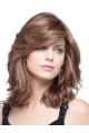 Shoulder Length Lace Front Trendy Remy Human Hair Women Wigs For Cancer