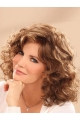 Durable Lace Front Wavy Shoulder Length Classic Synthetic Women Wigs