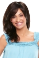 Comfortable Medium Wavy Black Lace Front Synthetic Women Wigs