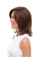 Affordable Wavy Brown Lace Front Layered Synthetic Beautiful Women Wigs