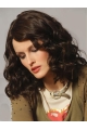  Medium Length Wavy  Layered Capless Human Hair Women Wigs