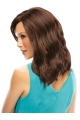 14" Wavy Lace Front Auburn Synthetic Shoulder Length wigs