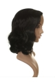 Amazing Black Wavy Shoulder Length Celebrity Wigs