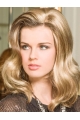 Gorgeous Blonde Wavy Shoulder Length Lace Front Great Wigs