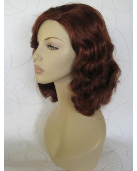 Amazing Lace Front Wavy Shoulder Length Synthetic Women Celebrity Wigs